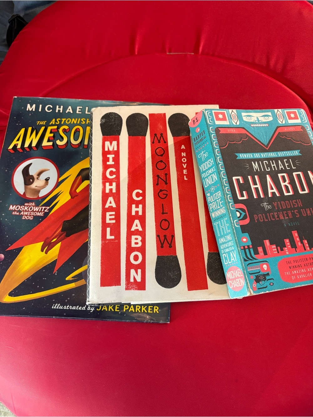 Michael Chabon Book Bundle.
